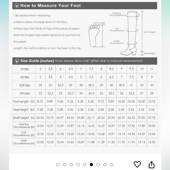 KNEE HIGH BOOTS - Picture 4 of 7